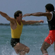 Balboa and Creed having fun in Rocky 3